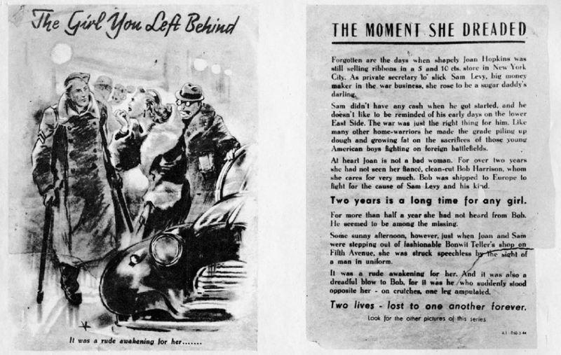 Illustration for article titled These Nazi Propaganda Leaflets Dropped on American Soldiers Are Nauseating